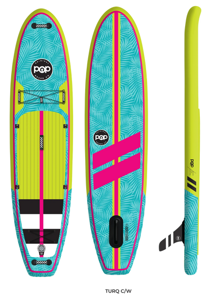 11'0" Yacht Hopper Turq/Neon/Pink