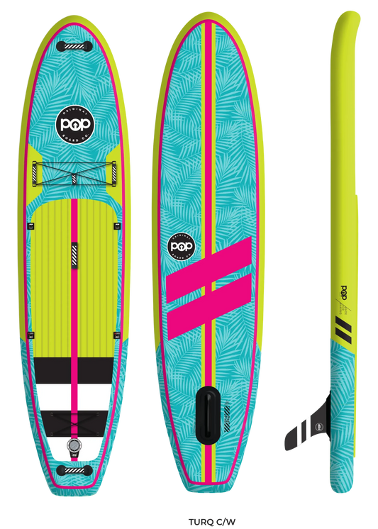 11'0" Yacht Hopper Turq/Neon/Pink